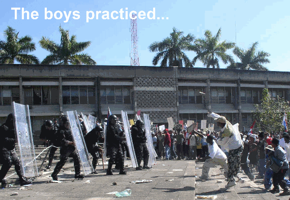 Belize Protest